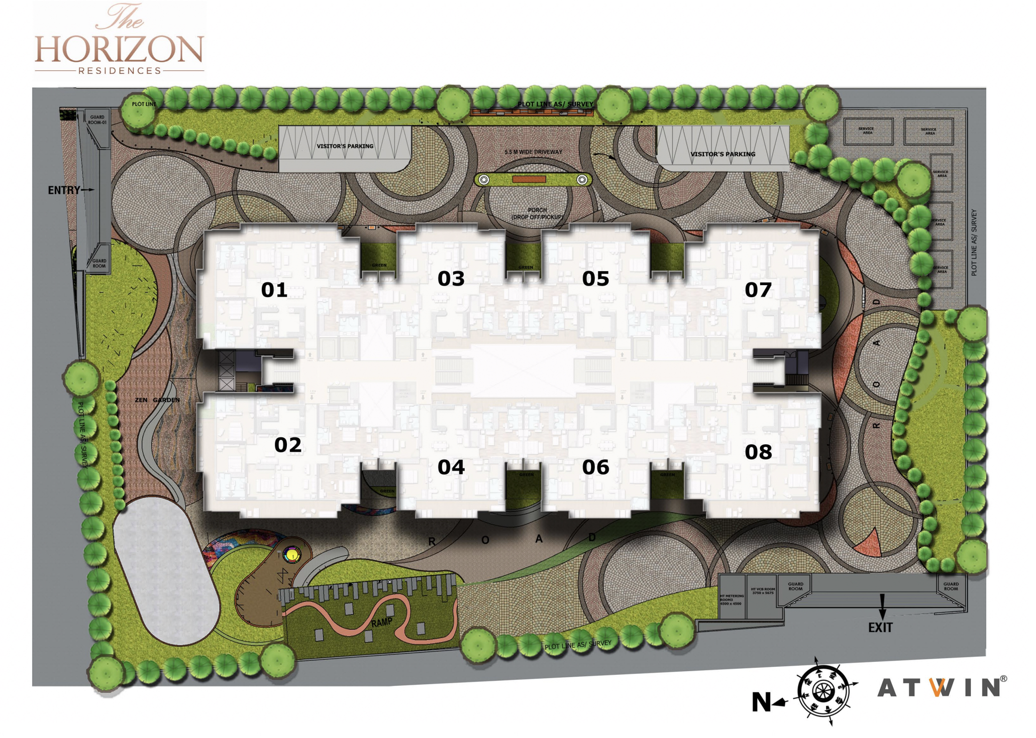 Unit 01 floor plan