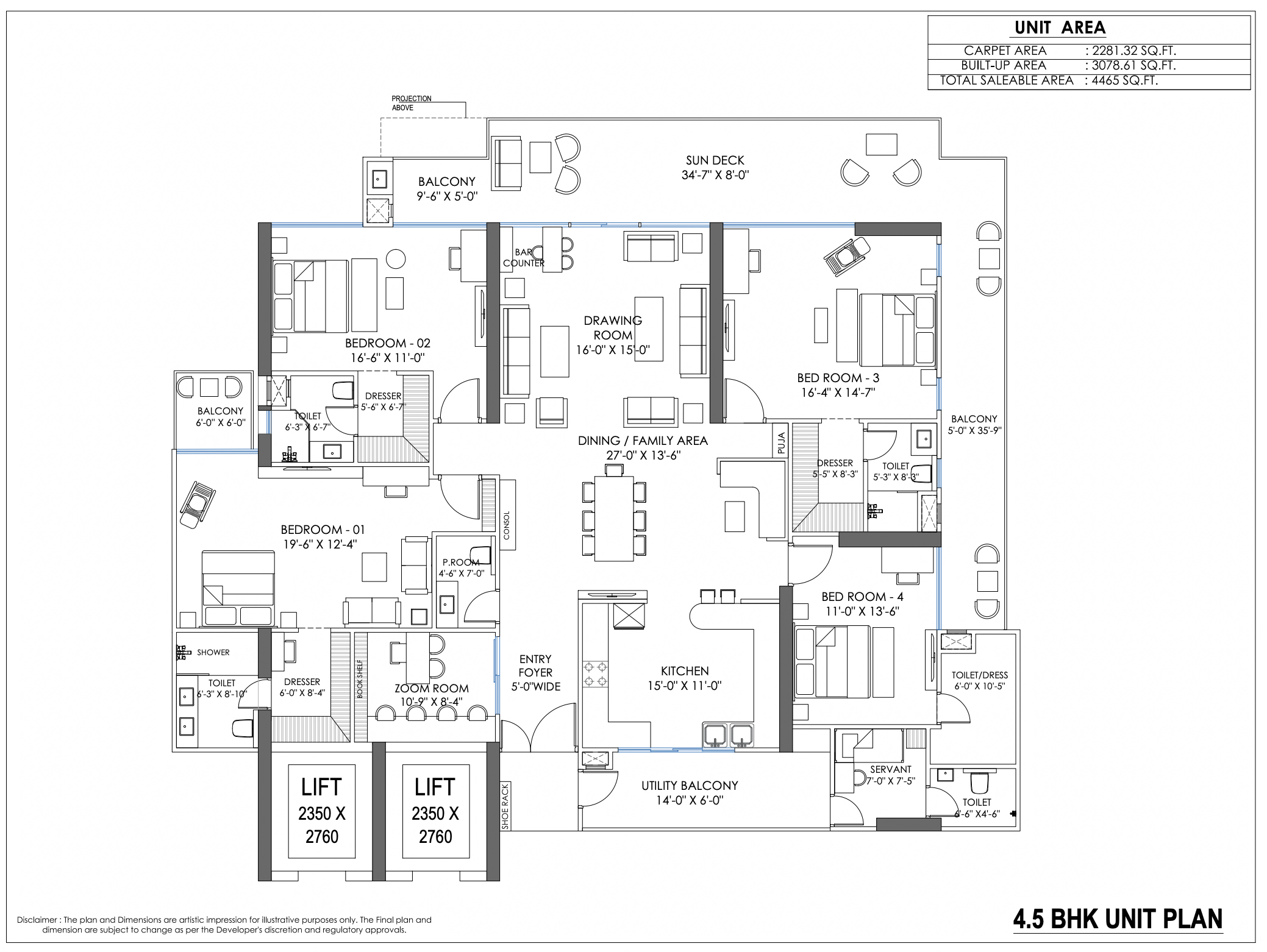 Unit 02 floor plan