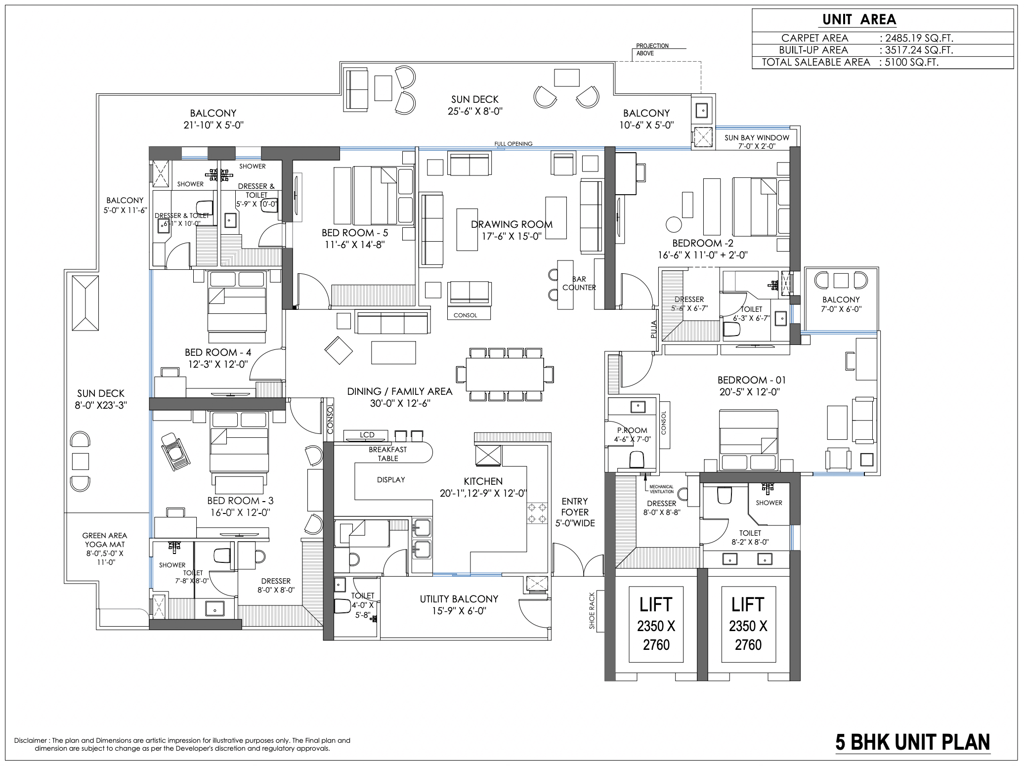 Unit 04 floor plan